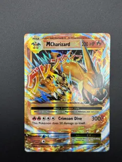 M Charizard EX 13/108 Pokemon TCG XY Evolutions Holo Ultra Rare MP - Image 1