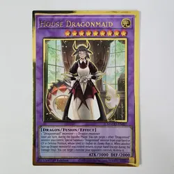 House Dragonmaid - MAGO-EN027 - NM/VLP - Premium Gold Rare - 1st ed - Yugioh - Image 1