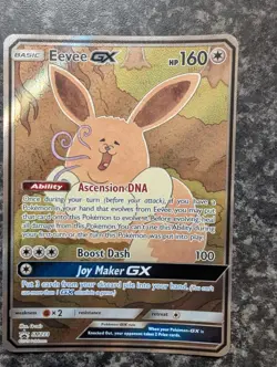 Pokemon TCG Eevee GX (Full Art) SM233 Sun & Moon Black Star Promo - Image 1