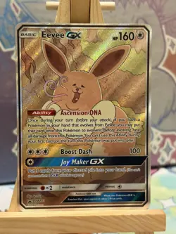 Pokemon TCG Eevee GX SM233 Full Art Black Star Promo - Image 1