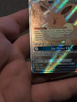 Pokemon TCG Eevee GX SM233 Full Art Promo - Image 2