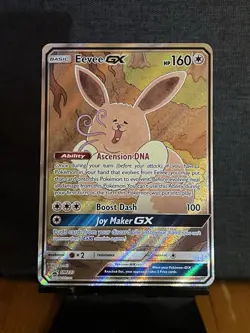 Pokemon TCG Eevee GX SM233 Alternate Art Promo - Image 1