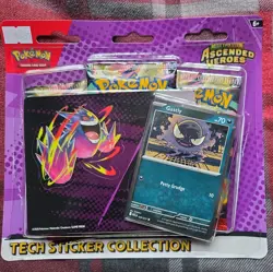 2 x Pokemon TCG Ascended Heroes Tech Sticker Collection | Gastly & Charmander🔥 - Image 3