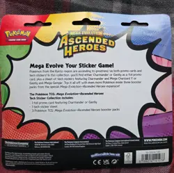 2 x Pokemon TCG Ascended Heroes Tech Sticker Collection | Gastly & Charmander🔥 - Image 4