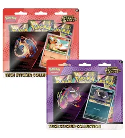 2 x Pokemon TCG Ascended Heroes Tech Sticker Collection | Gastly & Charmander🔥 - Image 1