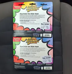 2 x Pokemon TCG Ascended Heroes Tech Sticker Collection | Gastly & Charmander🔥 - Image 2