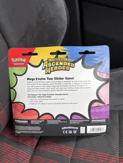 2 x Pokemon TCG Ascended Heroes Tech Sticker Collection | Gastly & Charmander🔥 - Image 4