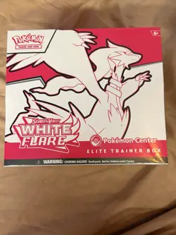 Pokemon TCG White Flare Pokemon Centre Elite Trainer Box ETB Factory Sealed - Image 1