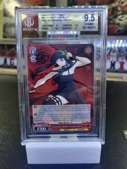 BGS 9.5 Extremely Skilled Assassin Yor SPY X Family RR Weiss Schwarz Eng 💎 - Image 1