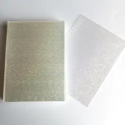 50PCS Holographic Card Sleeves 65x90mm TCG MTG Pokemon Holder Trading Dots - Image 3