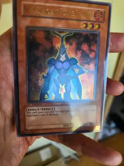 Yu-Gi-Oh Neo-Spacian Flare Scarab POTD-EN004 Ultimate Rare NM - Image 3
