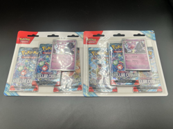 Pokemon TCG Stellar Crown 3-Pack Blister Set Sealed Promo Tinkaton Cards Incl. - Image 1
