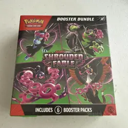 Shrouded Fable Scarlet & Violet 6 Pack Booster Bundle Pokemon Cards New & Sealed - Image 1