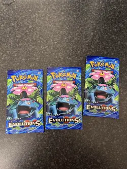 15 Packs Pokemon Evolution Cards Booster Pack Factory Sealed £1 a pack! - Image 2