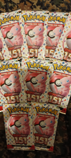 Pokemon TCG Scarlet & Violet 151 Sealed Booster Pack - 10 Additional Game Cards - Image 1