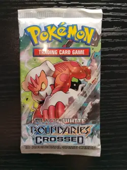 Landorus Sealed Pokemon Black & White Boundaries Crossed Booster Pack 10 Cards - Image 1