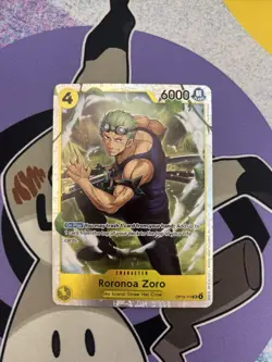 Roronoa Zoro SR OP15-113 ENGLISH ONE PIECE Card Adventure on KAMI’s Island OP15 - Image 1