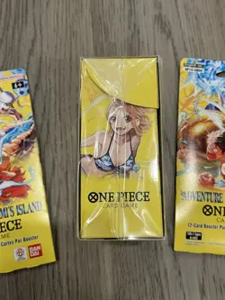 One Piece OP15 Adventure On Kami’s Island Lot Double Pack Set + 2 Sleeve Booster - Image 3