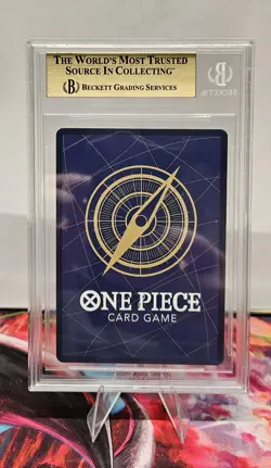One Piece Luffy-Tarou SP OP11 Fist of Divine Speed Foil BGS 10 Beckett Pristine - Image 2