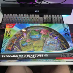 Pokemon TCG Venusaur ex & Blastoise ex Premium Collection box SEALED - Image 1