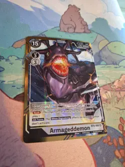 Armageddemon BT5-085 Alt Alternative Art Near Mint Unplayed Digimon Card - Image 1