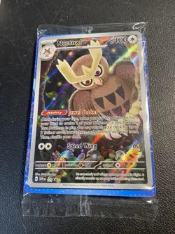 Noctowl 141 sealed Scarlet & Violet Promo Cards Holo - Image 1