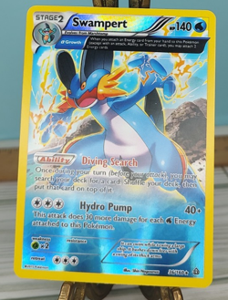 Pokemon TCG Swampert (Alpha) 36/160 XY Primal Clash Reverse Holo Trading Card - Image 1