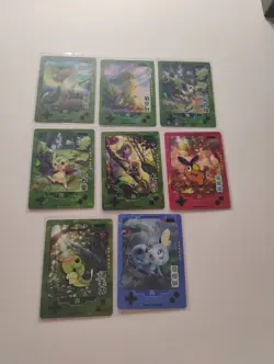 Pokemon Chinese Exclusive 25th Anniversary Cracked Ice Rare/Full Art Holo Cards - Image 1