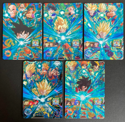 PREORDER Complete Set of 5 UGM1-CP Japanese Dragon Ball Heroes Cards - Image 1