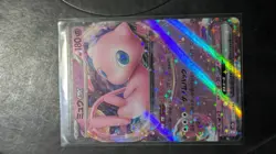 Japanese Pokemon Mew ex - 151/165 SV2a: Pokemon Card 151 Double Rare card NM - Image 1