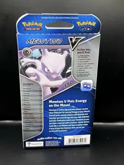 Pokemon Trading Card Game: Mewtwo Pokemon GO V Battle Theme Deck 820650850479 - Image 2