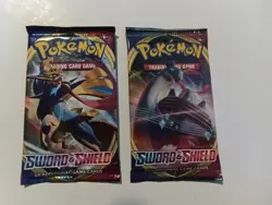 Pokemon Sword and Shield Base Booster Pack TCG 10 Cards Factory Sealed Unweighed - Image 1