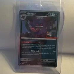 Pokemon Gengar GameStop Promo Card 050/088 130 HP - Image 1