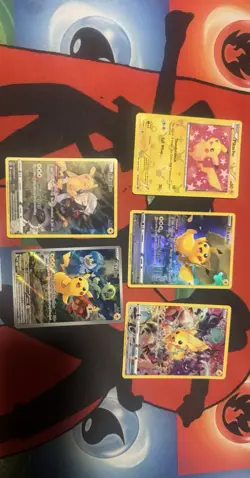Pokemon Pikachu Card Lot - Image 1