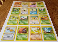1999 Original Pokemon Jungle 38 Card Lot - plus 2 bonus FREE cards! - Image 2