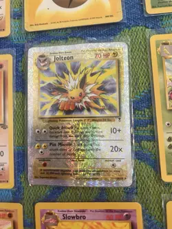 Jolteon Legendary Collection Reverse Holo Pokemon Card Lot Of 21 Vintage 90s - Image 4