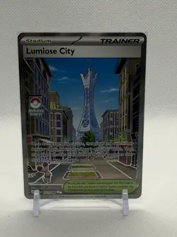 Lumiose City #111 - ME03: Perfect Order (POR) Ultra Rare Holo Pokemon Card - Image 1