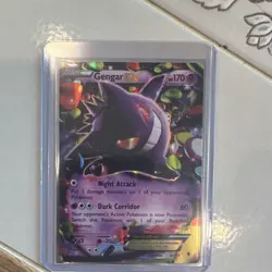 Gengar EX 34/119 Ultra Rare Holo 170 HP Pokemon Card XY Phantom Forces - Image 1