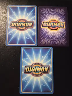 1999 & 2000 Bandai Digimon Digi-Battle Series 2/3 card lot/holofoil/Gold Letter - Image 4