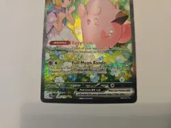 Pokemon Journey Together Lillie's Clefairy EX Card 184/159 Sir Special Illustrat - Image 3