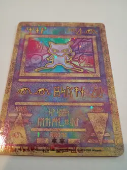 Ancient Mew Pokemon Movie 2000 Holo Vintage Raw - Pokemon Card TCG - Image 3