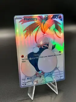 Flannery Sexy Full Art Custom Waifu Card - Holo Foil - Image 3