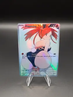 Flannery Sexy Full Art Custom Waifu Card - Holo Foil - Image 4