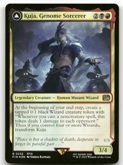 Kuja, Genome Sorcerer #232 (Foil) (NM) Final Fantasy FIN Magic MTG - Image 1