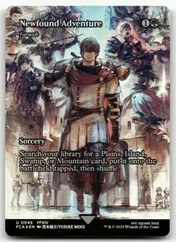 Newfound Adventure - Farseek (Showcase) #45 (Foil) NM Final Fantasy Magic MTG - Image 1