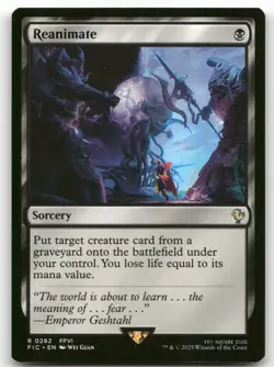 Reanimate #282 (NM) Final Fantasy FIC Magic MTG - Image 1