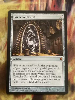 Magic The Gathering Conspiracy Coercive Portal #56/210 MTG TCG CCG - Image 1