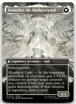 Venat, Heart of Hydaelyn (Borderless) #329 (NM) Final Fantasy FIN Magic MTG - Image 2