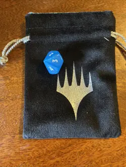 Magic the Gathering Final Fantasy Pinfinity Chocobo pin + Promo Die & Bag MTG - Image 5