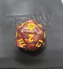 Commander Legends Baludur's Gate D20 Oversized Spindown Die MTG lifecounter Dice - Image 1